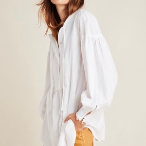 Anthropologie Maeve  button up